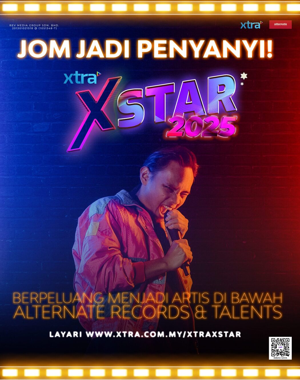 XTRA Kembali Dengan XTRA XSTAR 2025, Buka Pentas Digital Untuk Bakat Nyanyian Baharu