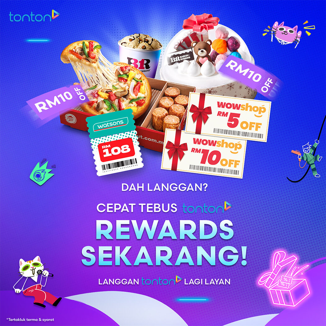 Ganjaran Berganda Menanti Anda Bersama Tonton Rewards