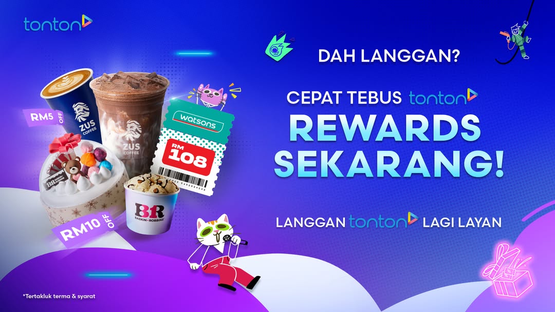 Ganjaran Berganda Menanti Anda Bersama Tonton Rewards