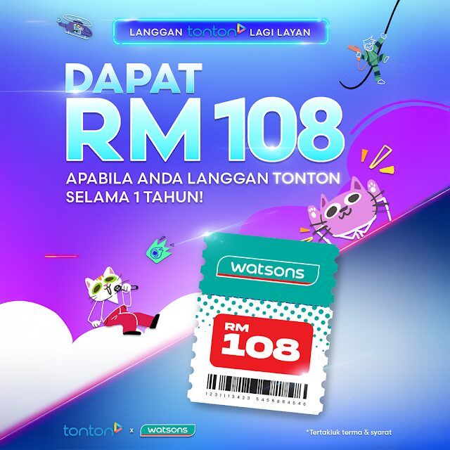 Ganjaran Berganda Menanti Anda Bersama Tonton Rewards