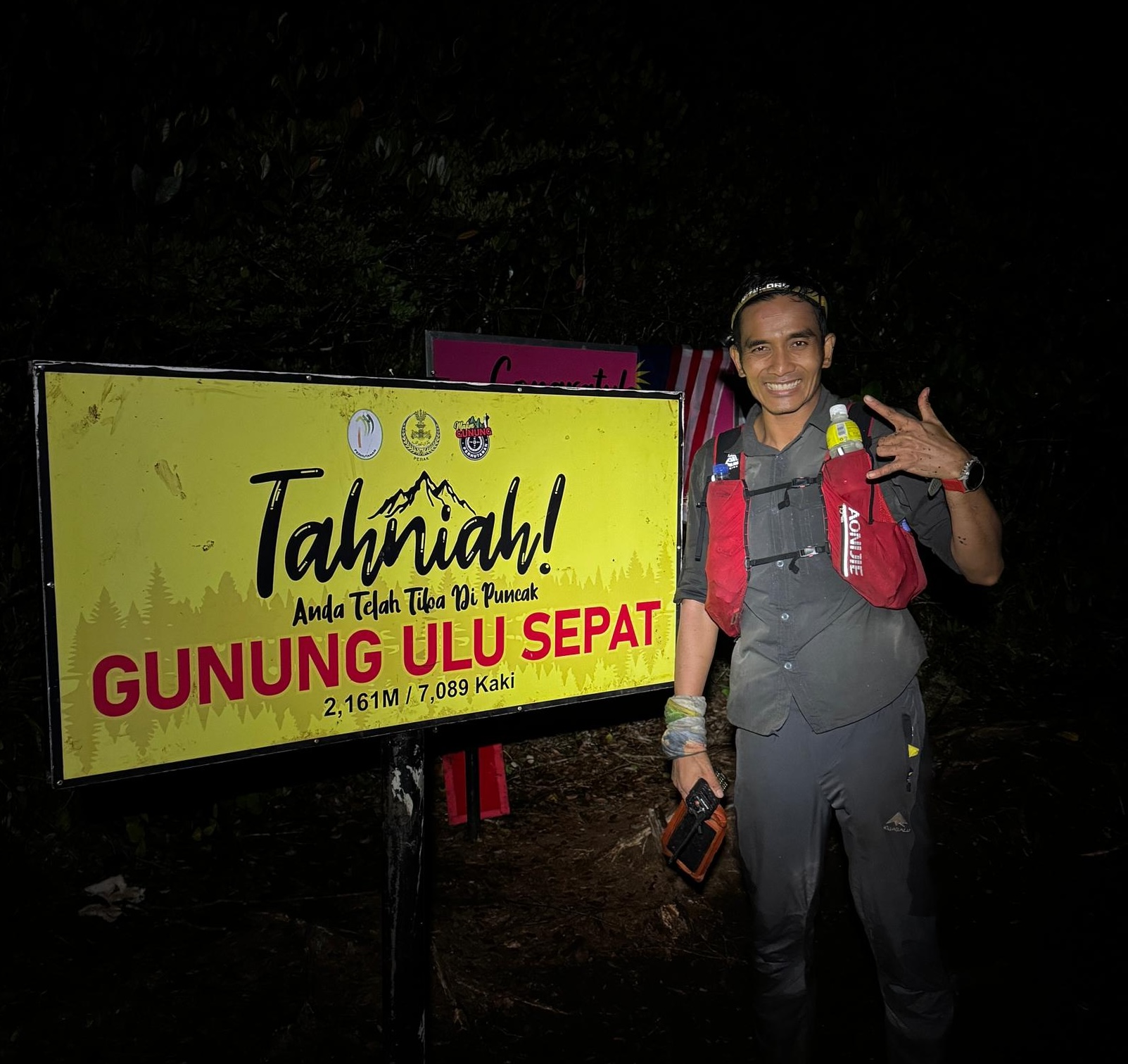 Misi Cabar Diri Berjaya, Tawan Trans Chamah–Ulu Sepat Sejauh 58km Dalam Masa 24 Jam