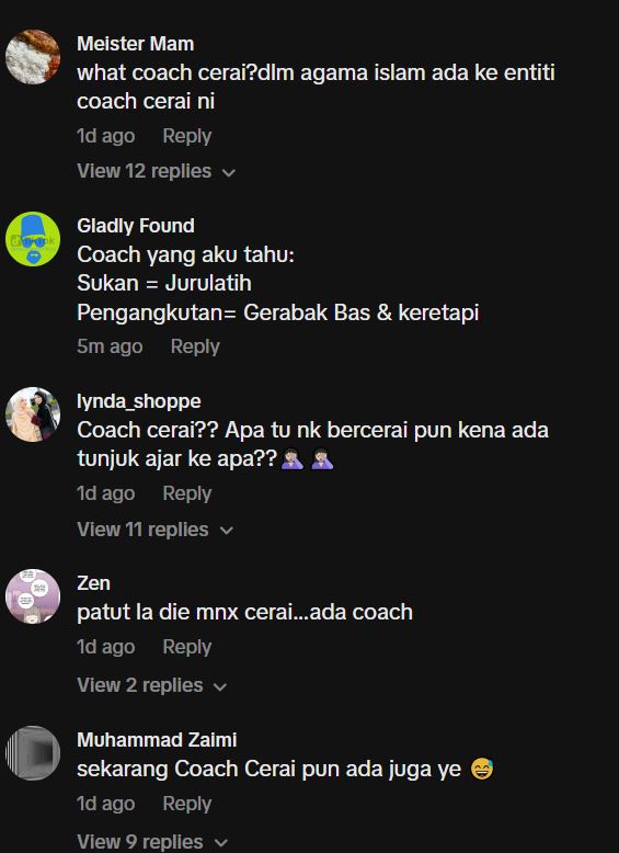 Netizen Terkejut Uqasha Senrose Bawa Coach Cerai Ke Mahkamah Syariah 3 Netizen Terkejut Uqasha Senrose Bawa Coach Cerai Ke Mahkamah Syariah
