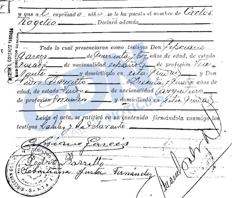 'Bukan Lahir Pulau Pinang Tapi Santa Fe,' - Portal Argentina Ini Dakwa Mereka Ada Maklumat Eksklusif Tentang Kelahiran Datuk Facundo Garces 7 'Bukan Lahir Pulau Pinang Tapi Santa Fe,' - Portal Argentina Ini Dakwa Mereka Ada Maklumat Eksklusif Tentang Kelahiran Datuk Facundo Garces