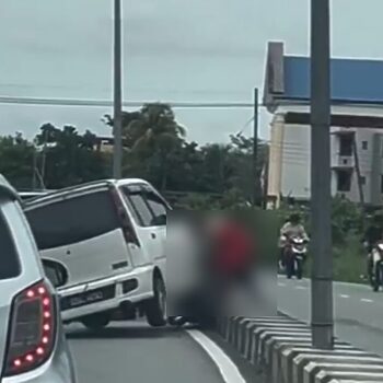 Pemandu Perodua Kenari Rempuh Penunggang Motosikal & Beberapa Kenderaan Positif Barang Terlarang 2 perodua kenari