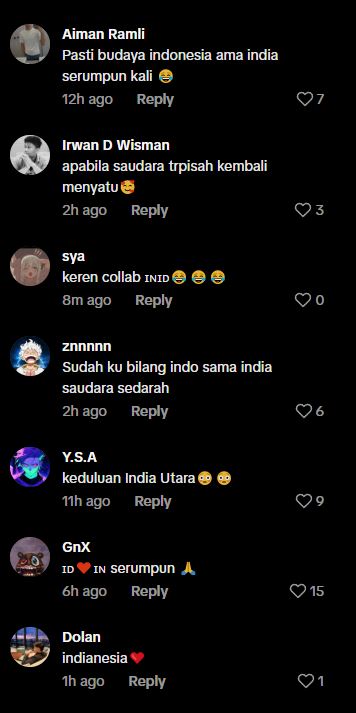 'Terima Kasih India, Kami Sayang Kamu,' Netizen Indonesia Bangga Aura Farming Satukan 2 Negara 4 'Terima Kasih India, Kami Sayang Kamu,' Netizen Indonesia Bangga Aura Farming Satukan 2 Negara