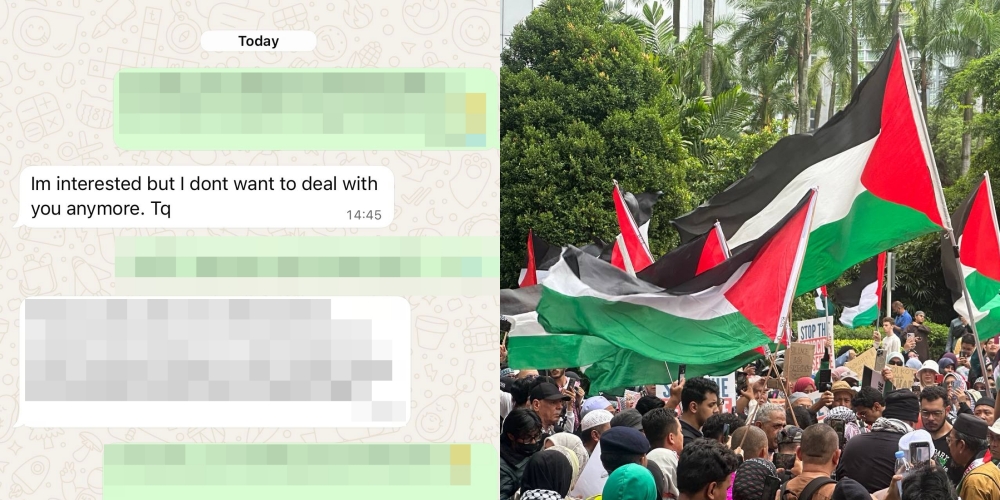 'Elak Post Pasal Negara Orang' - Ejen Hartanah Ditegur Pelanggan Gara-Gara Isu Palestin