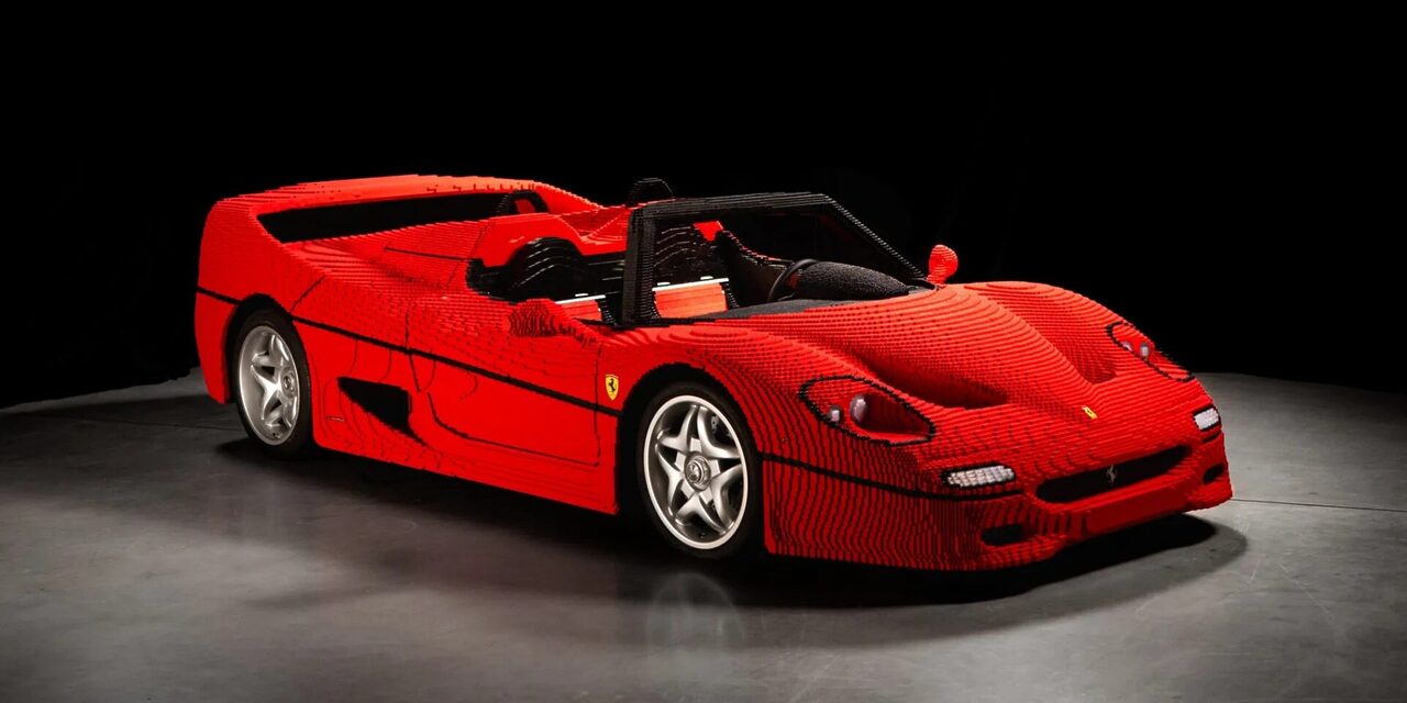 Malaysia Negara Asia Pertama Pamer Replika Lego Ferrari F50