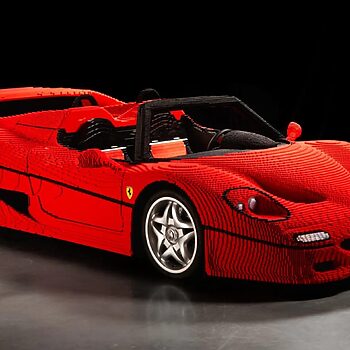 Malaysia Negara Asia Pertama Pamer Replika Lego Ferrari F50 2 Malaysia Negara Asia Pertama Pamer Replika Lego Ferrari F50