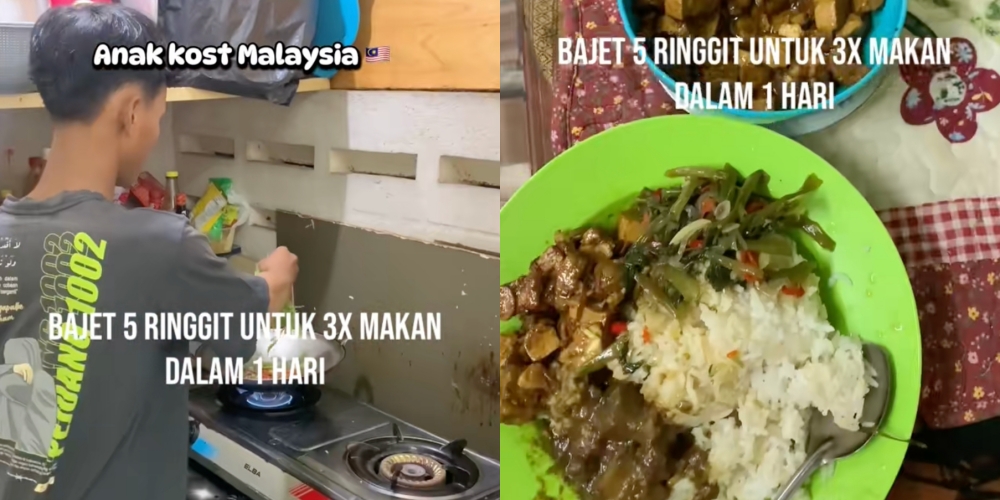 Lelaki Indonesia Kongsi 'Menu Survival', Boleh Makan 3 Kali Sehari Dengan Hanya RM5 Di Malaysia