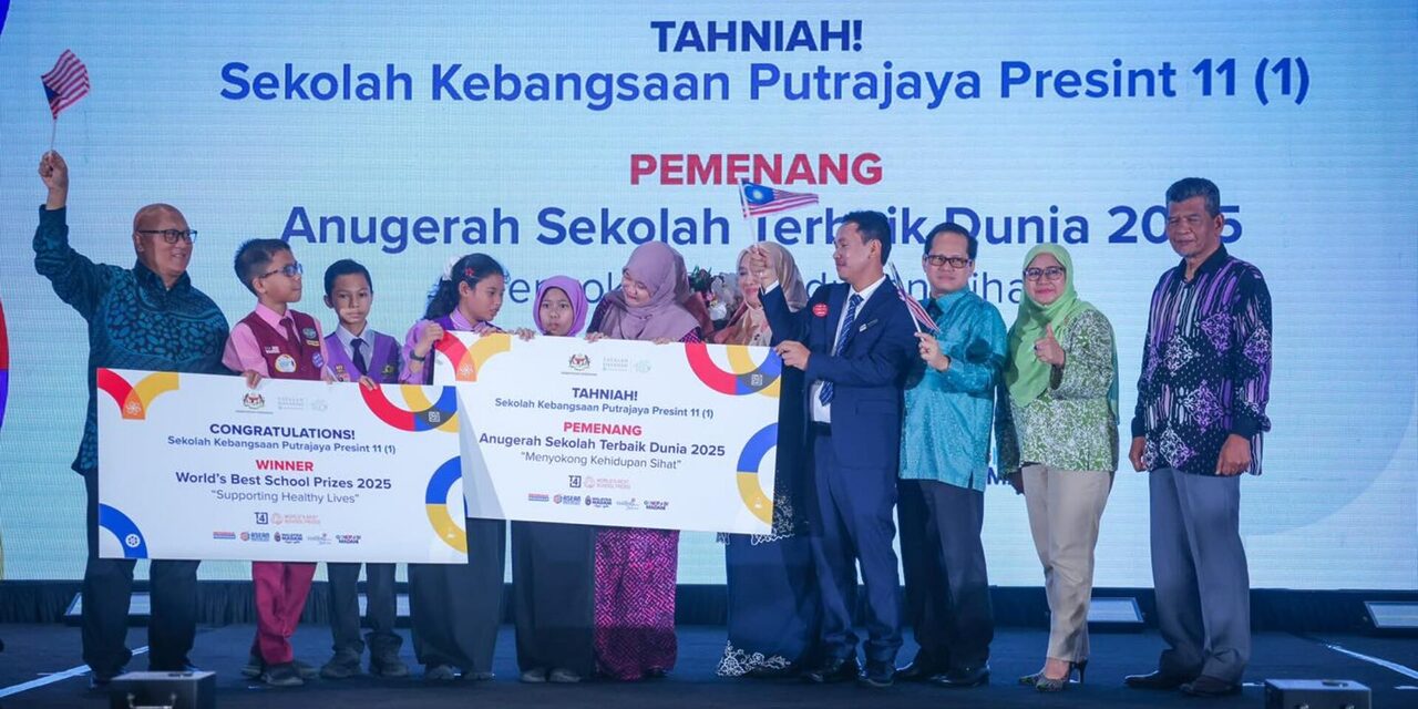 SK Putrajaya Presint 11(1) Cipta Sejarah, Dinobat 'Anugerah Sekolah Terbaik Dunia 2025'