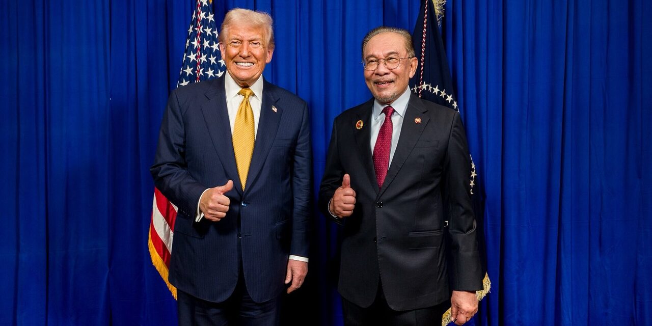 'Malaysia Negara Hebat, Penuh Semangat' – Puji Trump