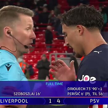 UCL: Liverpool Dimalukan PSV Di Anfield 1-4 3 UCL: Liverpool Dimalukan PSV Di Anfield 1-4