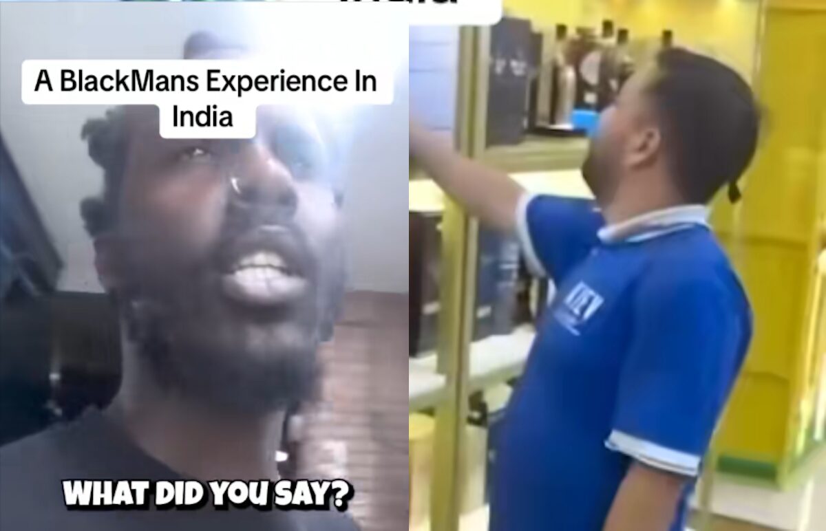 Lelaki Afrika Ini Bengang Jadi Mangsa Rasis Di India Kerana Warna Kulitnya