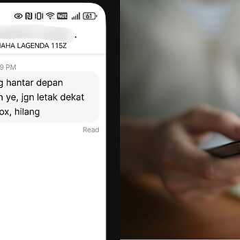 Minta Hantar Ke Rumah Takut Hilang, Respon ‘Malas’ Daripada Rider Ini Buat Ramai Bengang