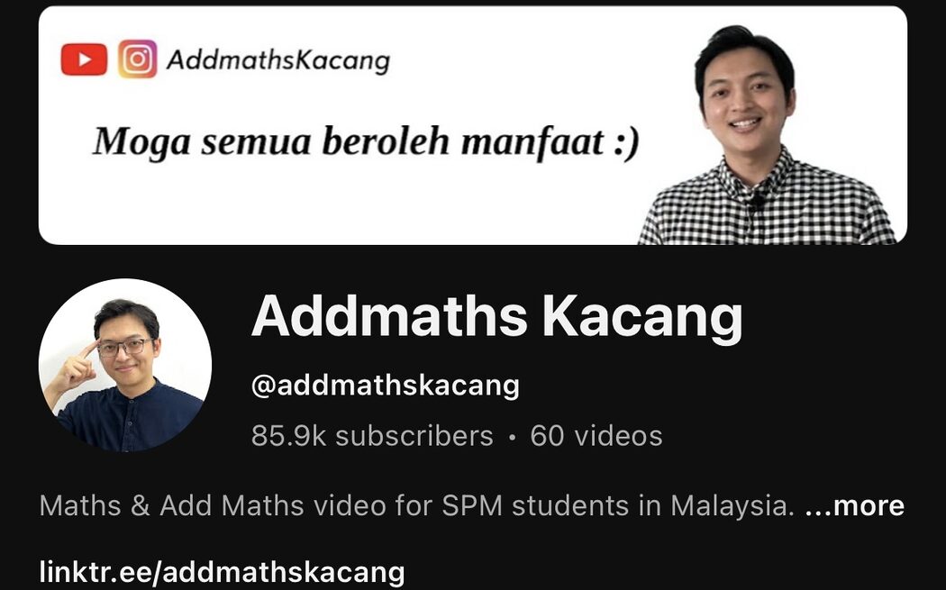 26 Saluran YouTube 'Study' Ini Wajib Tonton Kalau Nak 'Straight A' SPM, Pelajar Cemerlang Kongsi
