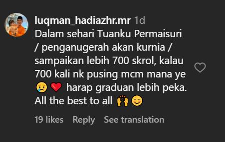 Netizen Kritik Graduan UiTM Selamba Minta Tengku Permaisuri Hajah Norashikin Untuk Pandang Kamera 2 Netizen Kritik Graduan UiTM Selamba Minta Tengku Permaisuri Hajah Norashikin Untuk Pandang Kamera