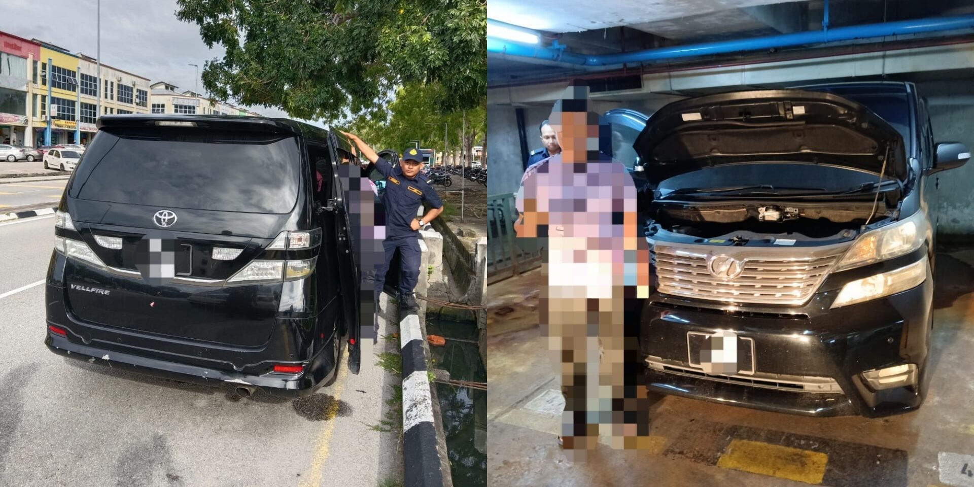 Pakai Vellfire, Tipu Guna Nombor Plat Kancil