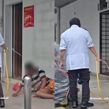 'Pengawal Keselamatan Daripada Pihak Ketiga' – AmBank Kongsi Penjelasan Gelandangan Dikasari