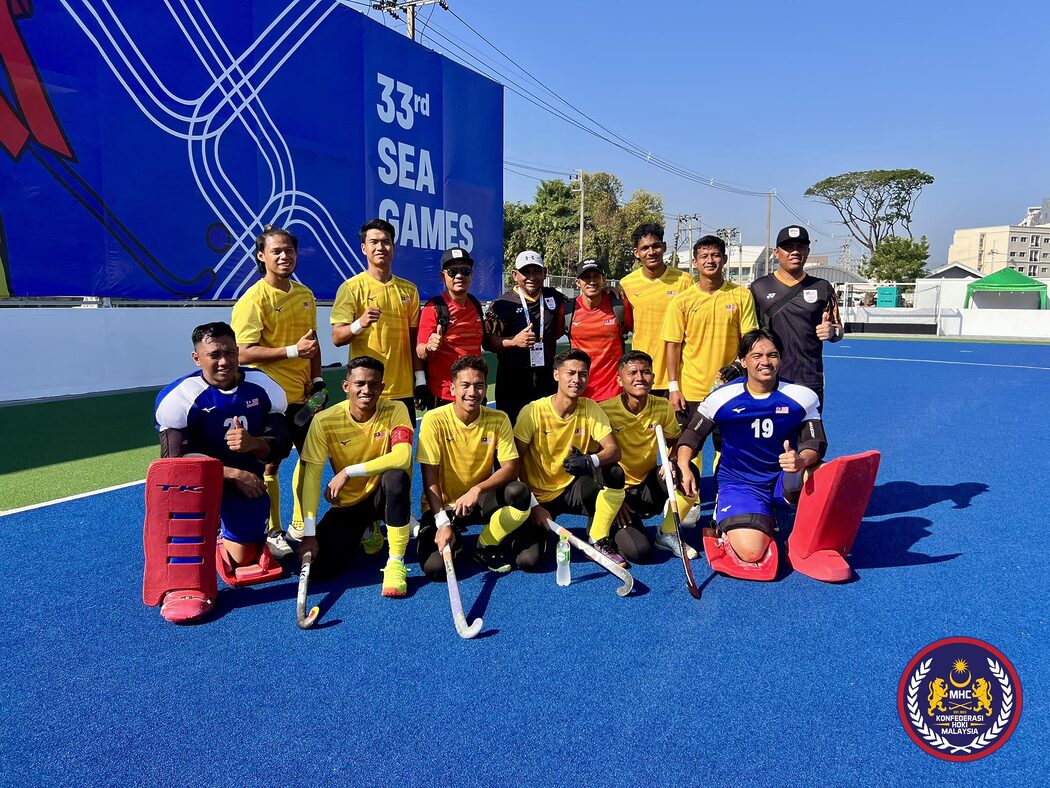 Malaysia Raih Pingat Emas Pertama Sukan SEA 2025 Menerusi Hoki 5s Lelaki 2 Malaysia Raih Pingat Emas Pertama Sukan SEA 2025 Menerusi Hoki 5s Lelaki
