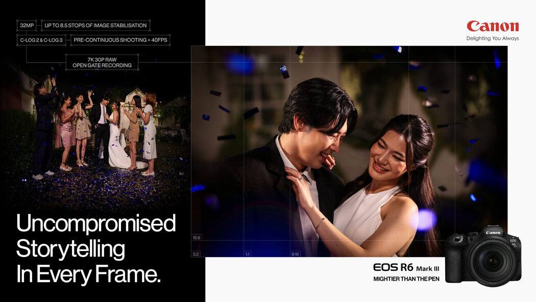 Setiap 'Frame' Lebih Hidup, Canon EOS R6 Mark III Sedia Angkat Kualiti Karya Anda