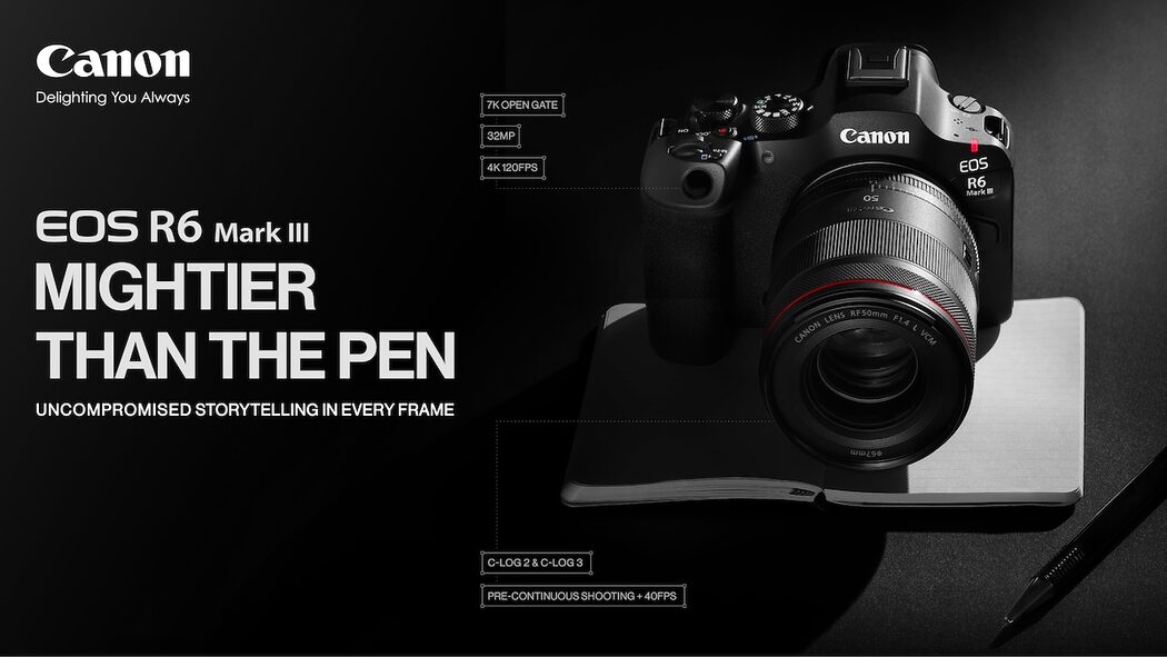 Setiap 'Frame' Lebih Hidup, Canon EOS R6 Mark III Sedia Angkat Kualiti Karya Anda