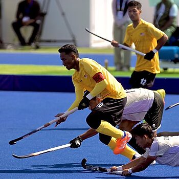Malaysia Raih Pingat Emas Pertama Sukan SEA 2025 Menerusi Hoki 5s Lelaki 3 Malaysia