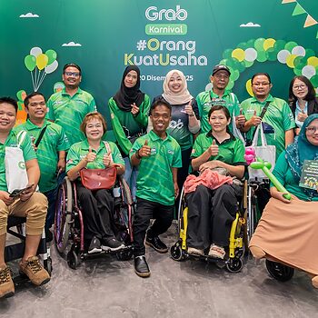 Grab Malaysia Buka Peluang Kepada Lebih 5,000 Rakan OKU 3 Grab