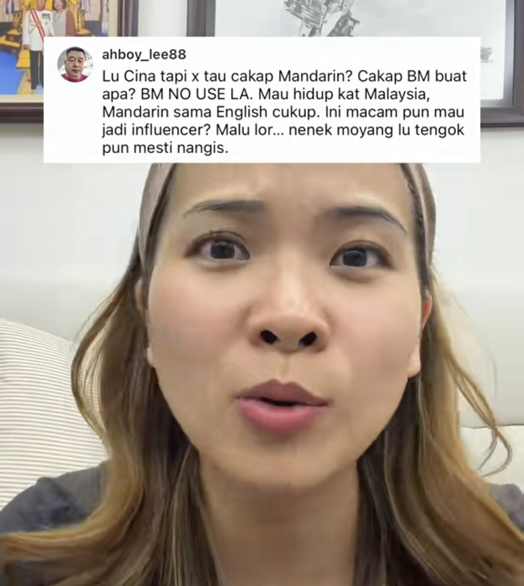 Ini Respon Mek Yun Kepada Netizen Biadap Perlekeh Dia Berbahasa Melayu Yang Dianggap Tidak Berguna 2 Ini Respon Mek Yun Kepada Netizen Biadap Perlekeh Dia Berbahasa Melayu Yang Dianggap Tidak Berguna