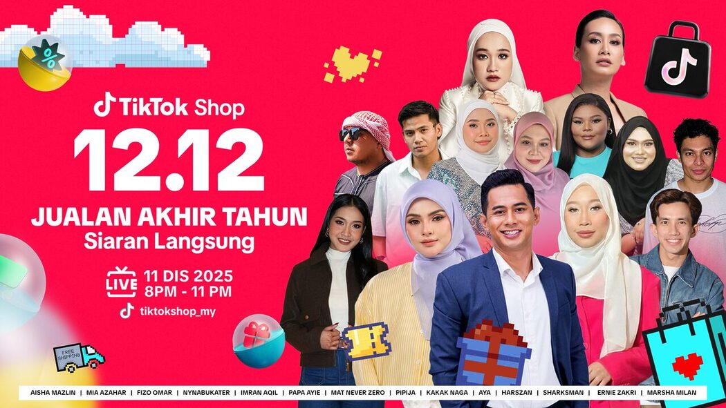 TikTok Shop 12.12 Kembali! Diskaun Luar Biasa, Free Shipping Tanpa Had Dan Giveaway Sampai 50%! 7 TikTok Shop 12.12 Kembali! Diskaun Luar Biasa, Free Shipping Tanpa Had Dan Giveaway Sampai 50%!