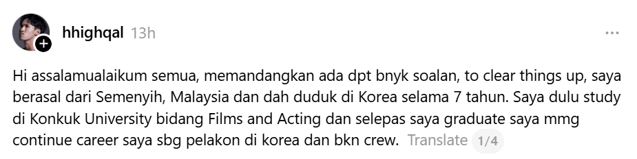Bukan Dari Indonesia, Pelakon Guna Dialog Bahasa Melayu Dalam Taxi Driver 3 Buka 'Mulut'
