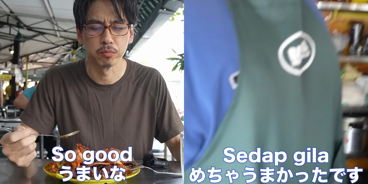Pertama Kali Cuba Nasi Kandar Saddam, Lelaki Jepun Ini Akui 'Sedap Gila'