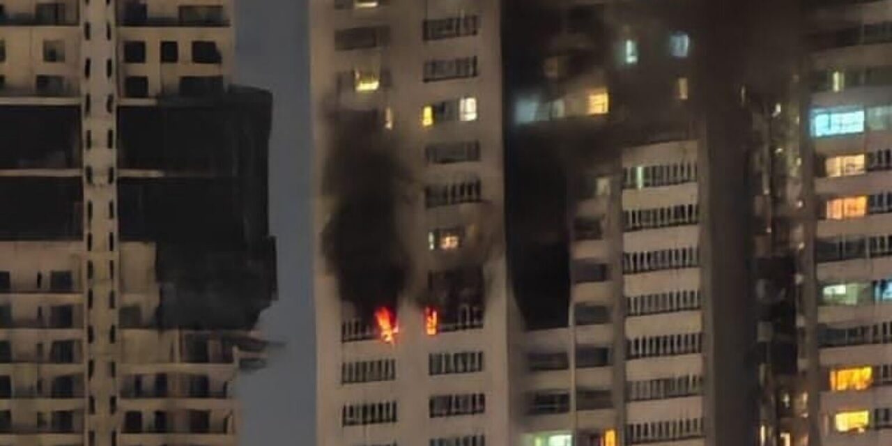 Lelaki Maut Kondominium Mont Kiara Terbakar