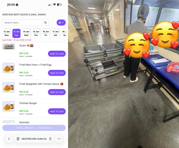 Murid SJKC Beli Makanan Guna 'Apps' Dan Hantar Ke Kelas, Ramai Yakin Bayaran PIBG Mesti 'Tiptop'