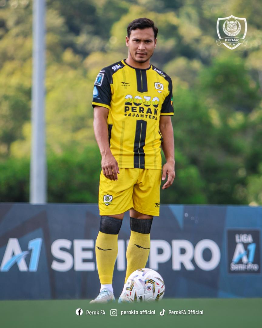 Wan Zack Haikal Kembali Ke Ipoh, Perkuat Perak FA Hadapi Baki Musim 2025/26