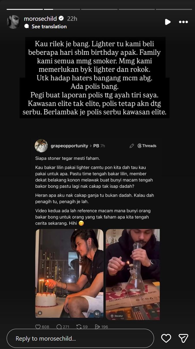 'Kau Rileks Bang', Puteri Balqis Nafi Ayah Tiri Penagih