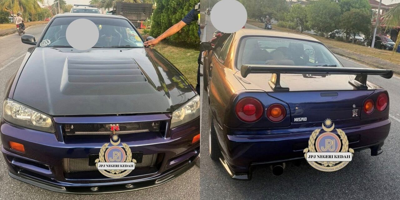 5 Tahun 'Jalan Haram', Nissan Skyline R34 Disita JPJ