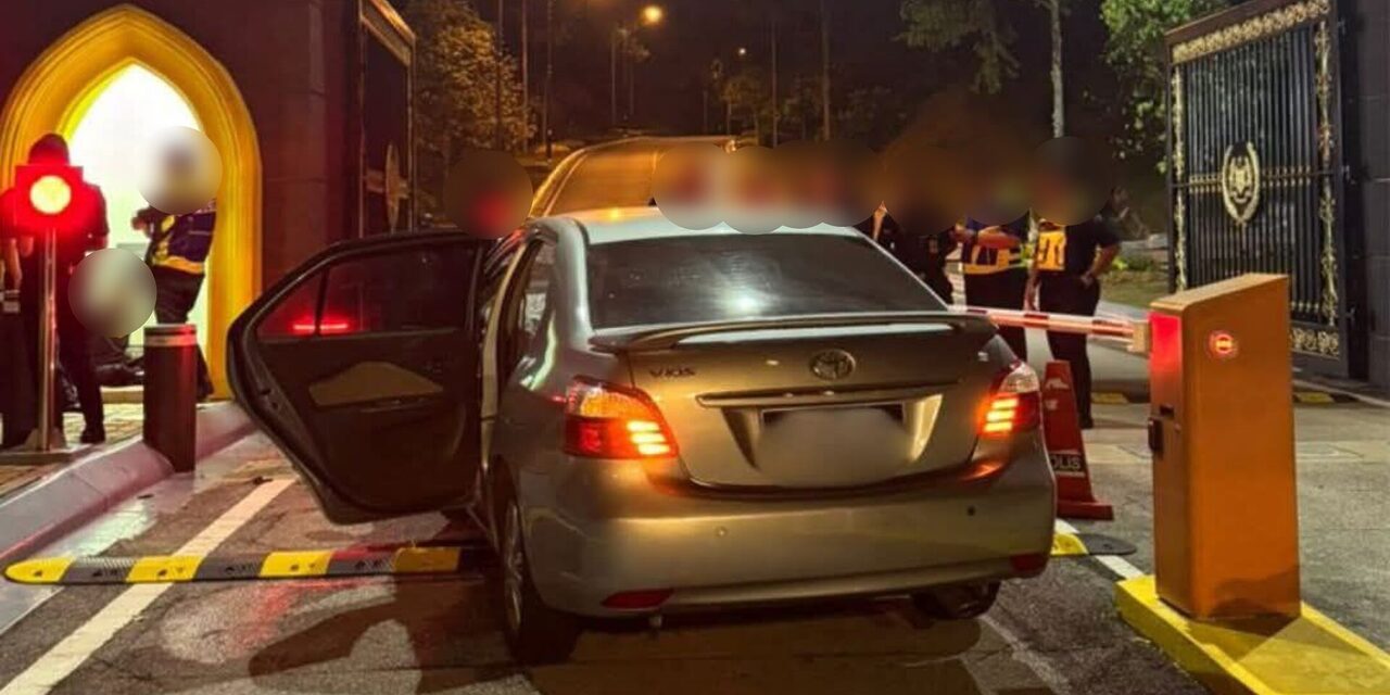 Pelajar Universiti Mengaku Tidak Bersalah Mabuk, Rempuh Palang Istana Negara