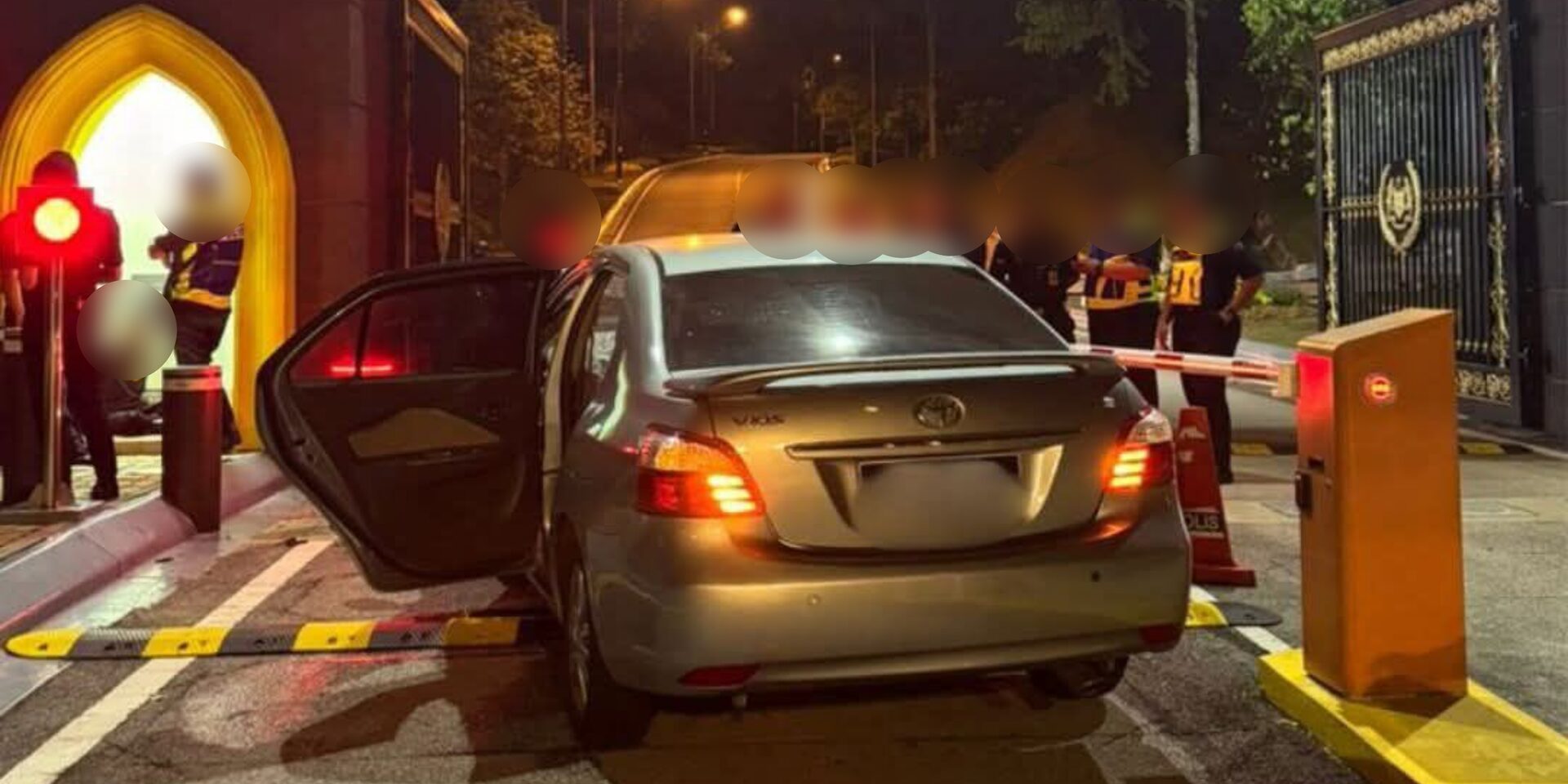 Pelajar Universiti Mengaku Tidak Bersalah Mabuk, Rempuh Palang Istana Negara