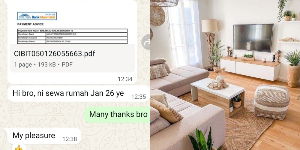 'Bayar On Time, Siap Hias Rumah Cantik-Cantik!' – Tuan Rumah Teruja Dapat Penyewa Dari Syurga