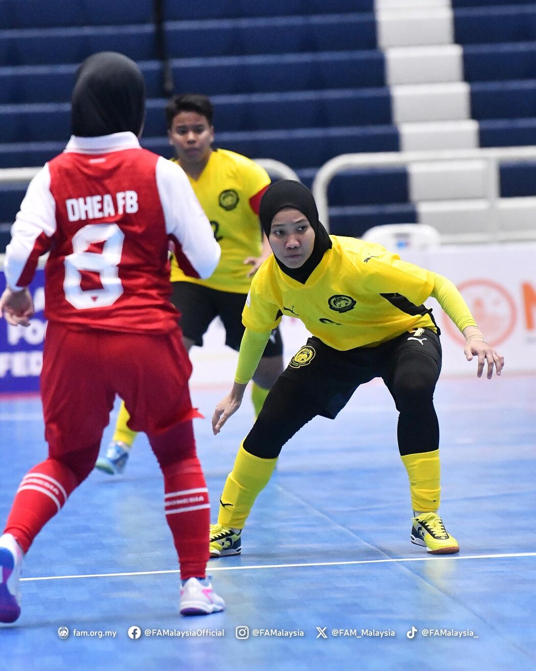 Futsal Wanita ASEAN 2026: Malaysia Ikat Indonesia 4-4