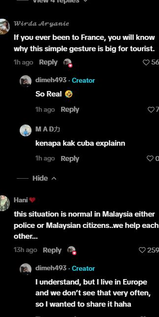 'Sebab Di Eropah Kami Jarang Melihat Perkara Ini,' - Lelaki Perancis Ini Terharu Lihat Kebaikan Polis Bantuan Malaysia Bantu OKU 2 malaysia