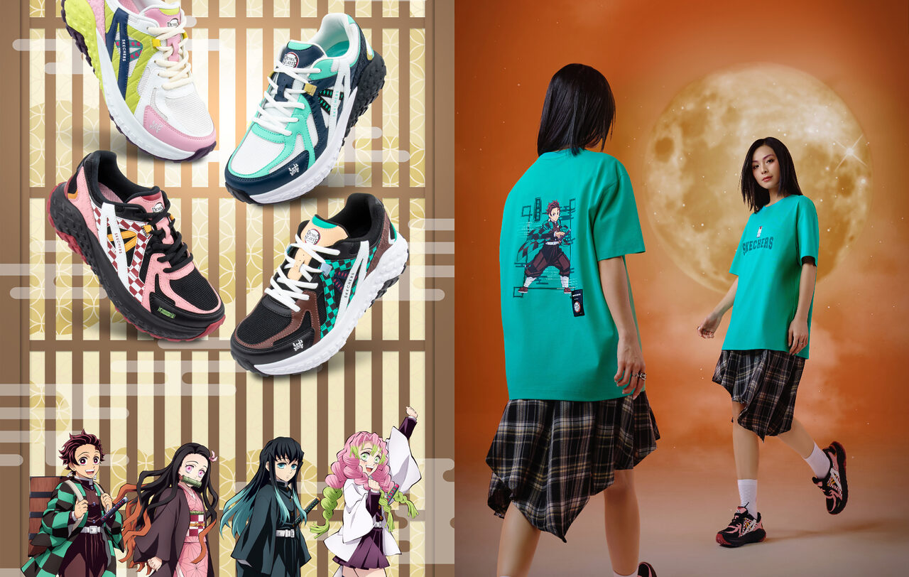 Skechers x Demon Slayer Kembali! Dari Tanjiro Sampai Hashira, Semua Ada Dalam Koleksi Ini