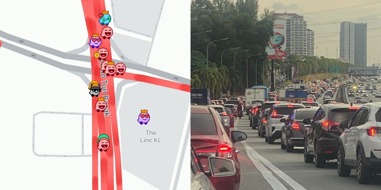 Jalan Raya Lembah Klang Luar Biasa 'Merah' Dalam Waze Minggu Ini, Netizen Cari 'Puncanya'