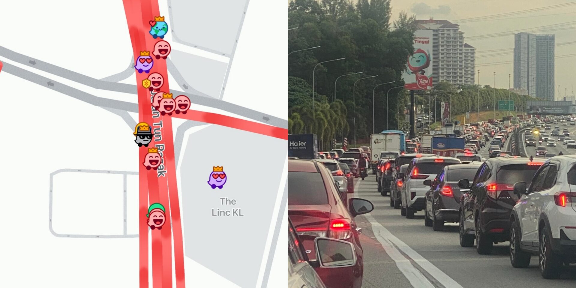 Jalan Raya Lembah Klang Luar Biasa 'Merah' Dalam Waze Minggu Ini, Netizen Cari 'Puncanya'