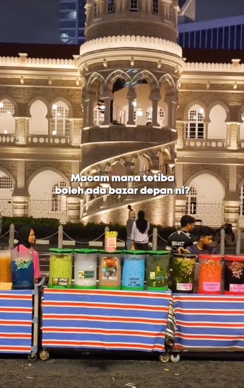 Baru 2 Minggu Dibuka Semula, Imej Bangunan Sultan Abdul Samad Terjejas Dek Lambakan Penjaja Haram