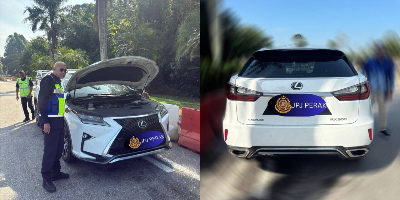 Pakai Lexus, Salah Guna Nombor Plat Myvi