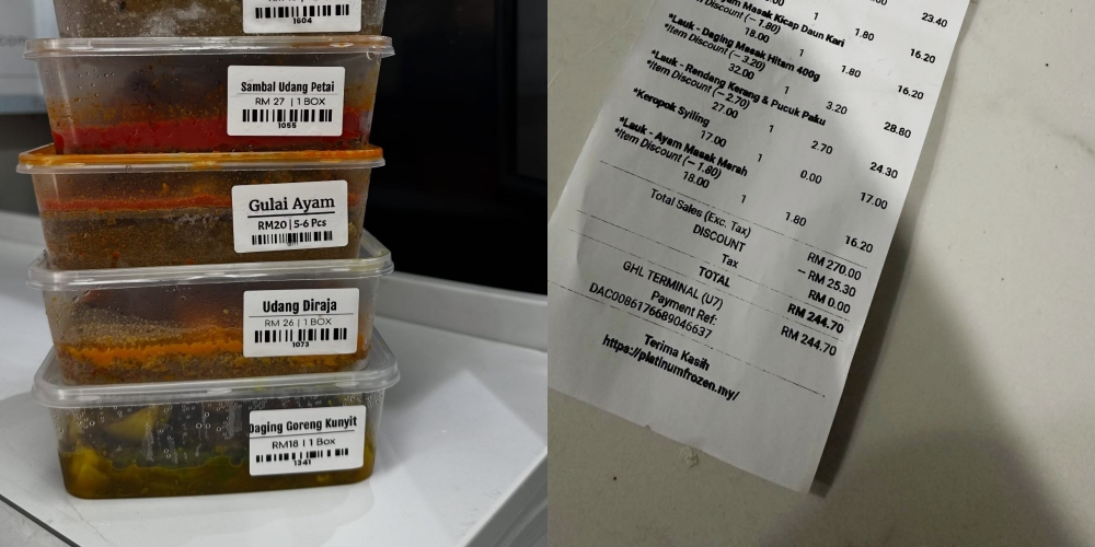 Lauk Berbuka 10 Hari Cuma RM244? Lelaki Ini Kongsi Trik Jimat Tanpa Perlu Ke Bazar