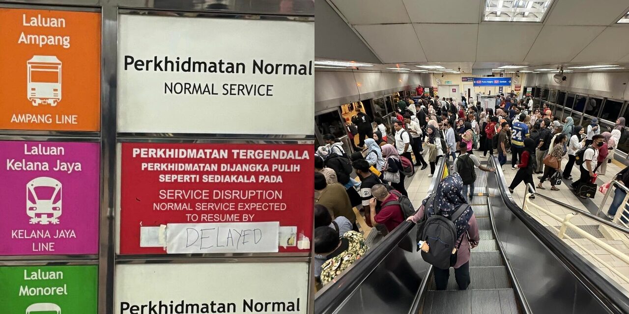 Ujian Hari Pertama Puasa, Pengguna LRT Kecewa Lewat Ke Pejabat