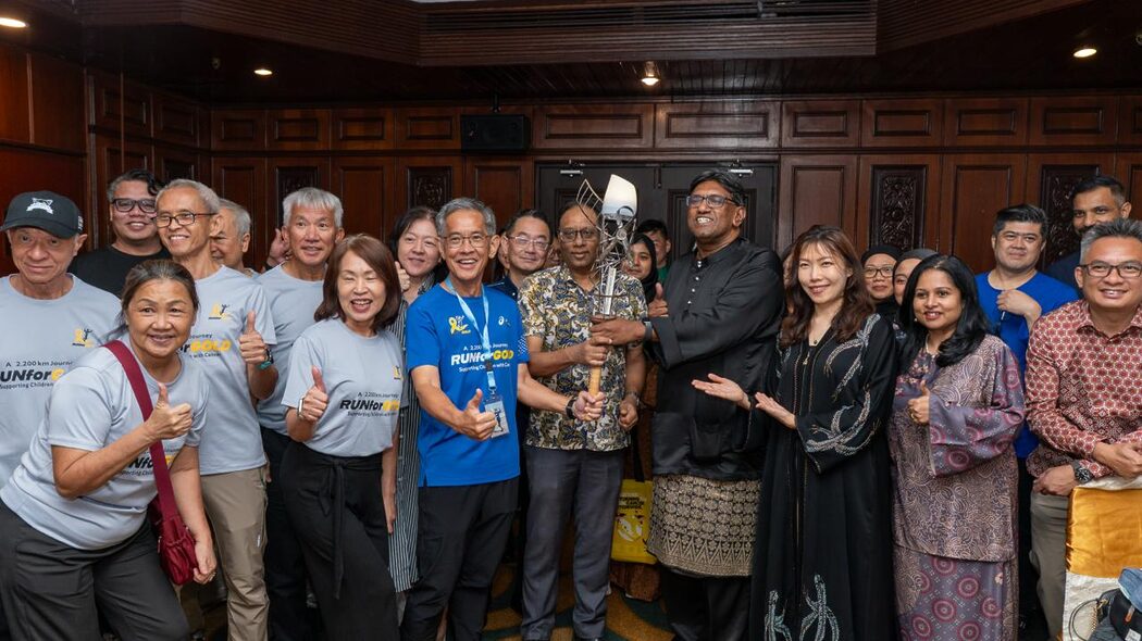 Run For Gold: Lim Shyang Guey Lari 2,200KM Demi Kanak-Kanak Lawan Kanser