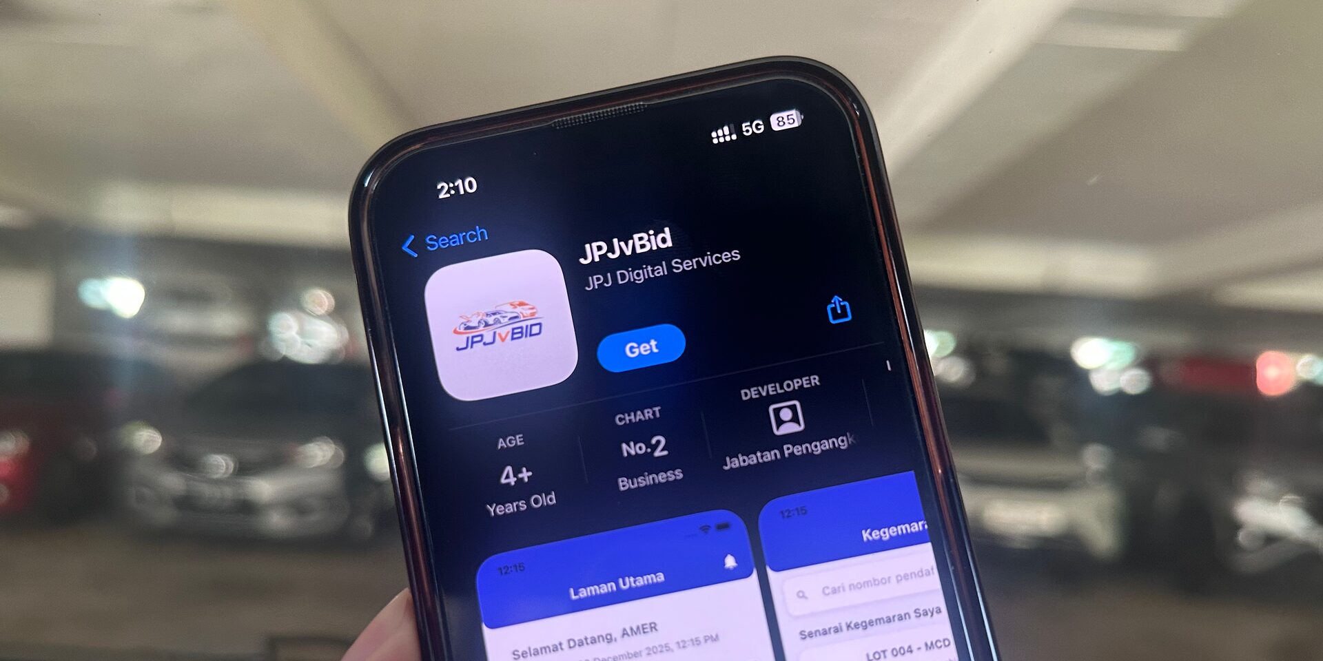 JPJ Lancar Aplikasi 'JPJvBID', Boleh Bida Kereta Lelong Guna Telefon Pintar Mulai 1 April